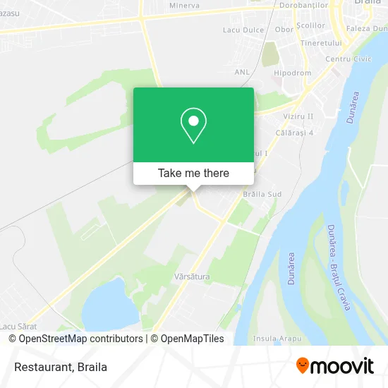 Restaurant map