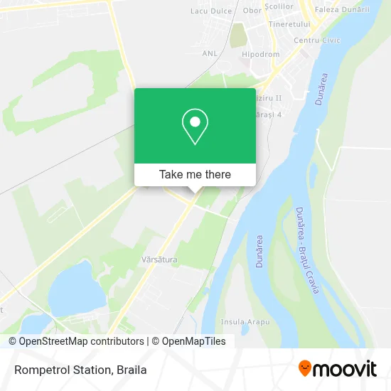 Rompetrol Station map