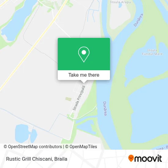 Rustic Grill Chiscani map