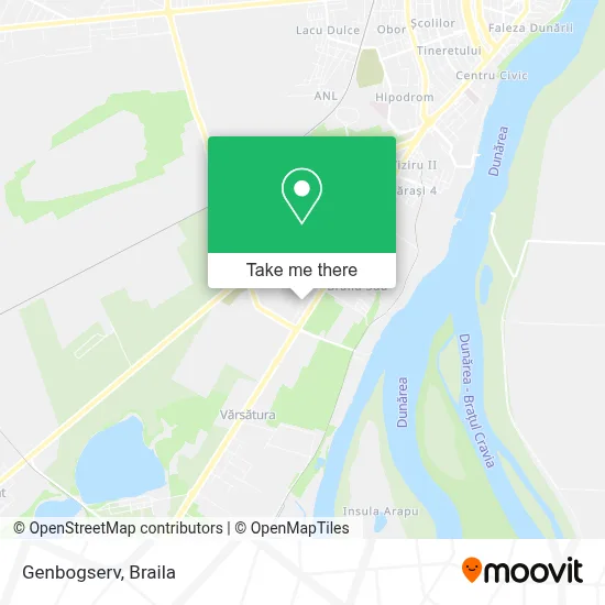 Genbogserv map