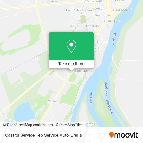 Castrol Service Teo Service Auto map