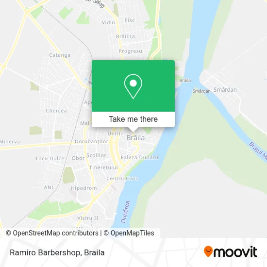 Ramiro Barbershop map