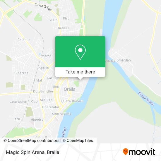 Magic Spin Arena map