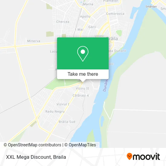 XXL Mega Discount map