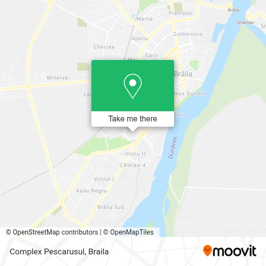 Complex Pescarusul map