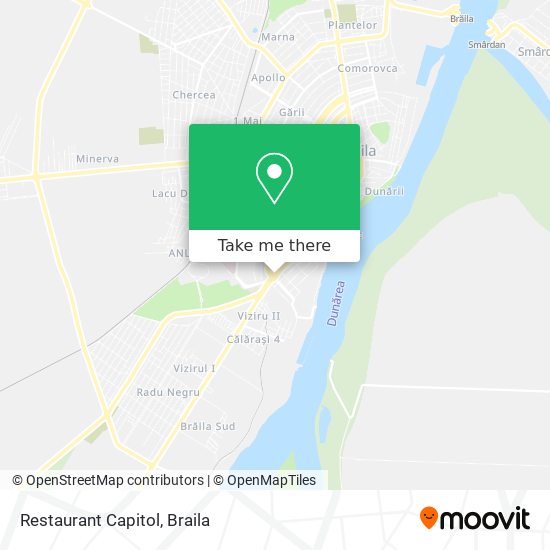 Restaurant Capitol map