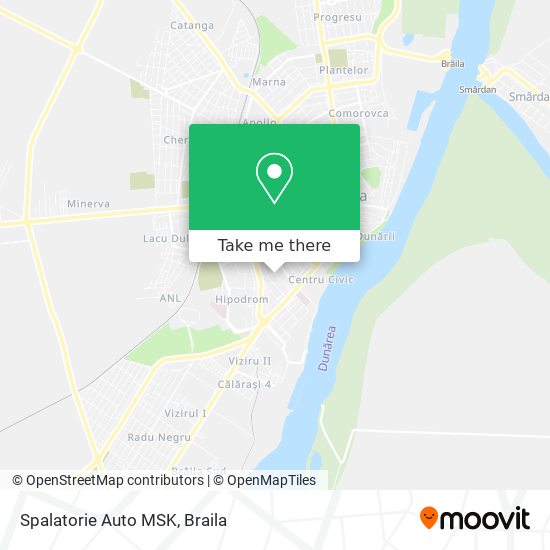 Spalatorie Auto MSK map