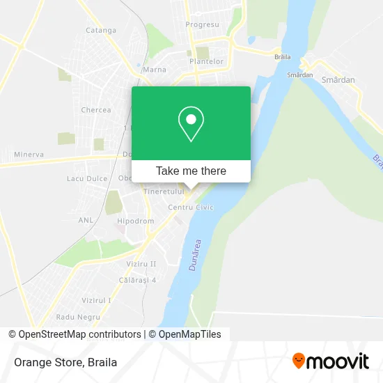 Orange Store map
