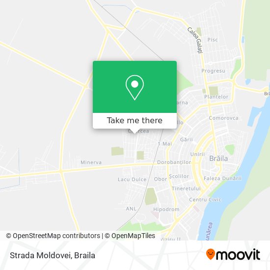 Strada Moldovei map