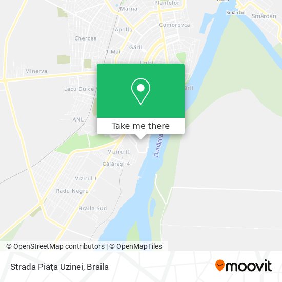 Strada Piaţa Uzinei map