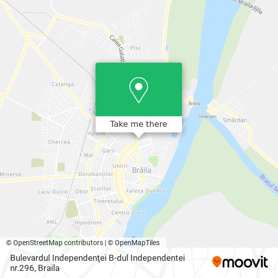 Bulevardul Independenţei B-dul Independentei nr.296 map