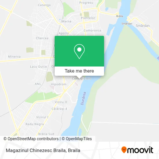 Magazinul Chinezesc Braila map