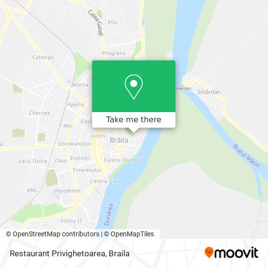 Restaurant Privighetoarea map