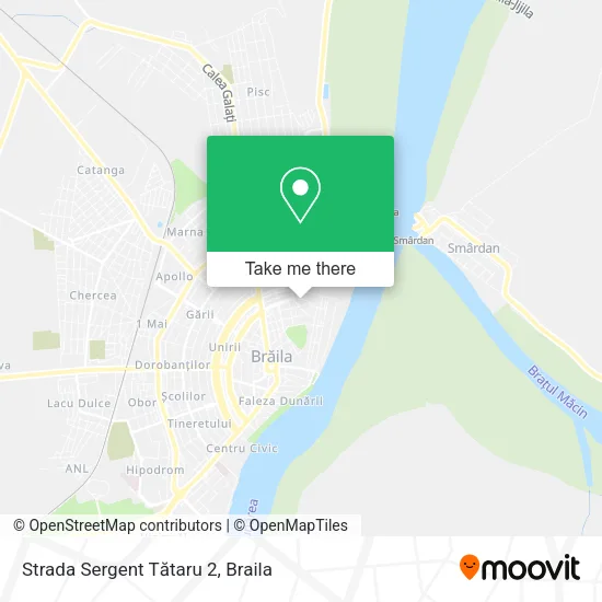 Strada Sergent Tătaru 2 map