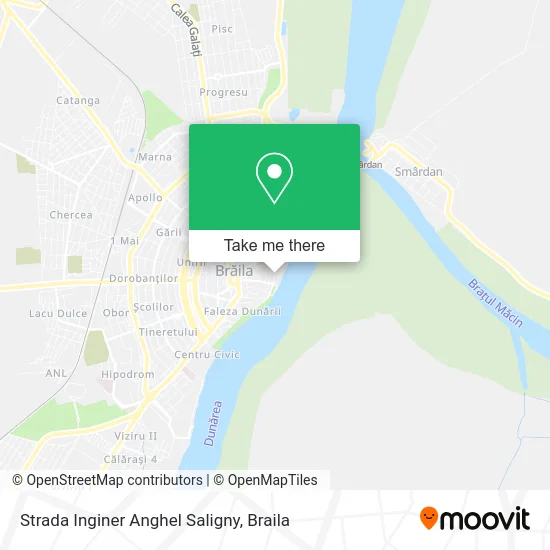 Strada Inginer Anghel Saligny map