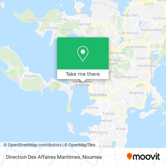 Direction Des Affaires Maritimes map