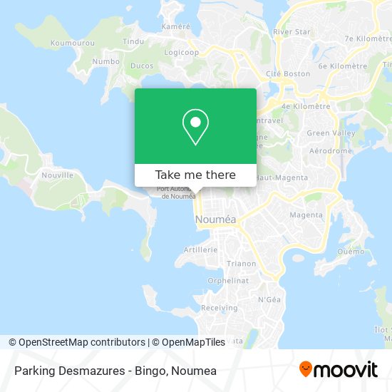 Parking Desmazures - Bingo map