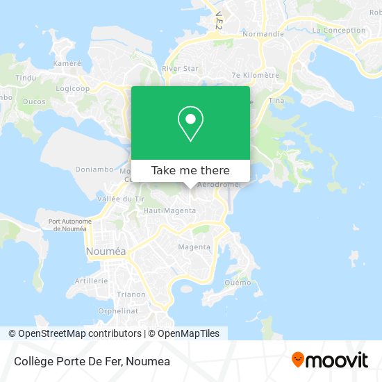 Collège Porte De Fer map