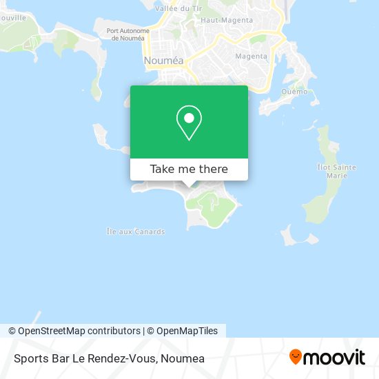 Sports Bar Le Rendez-Vous map