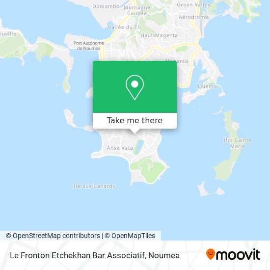 Le Fronton Etchekhan Bar Associatif map