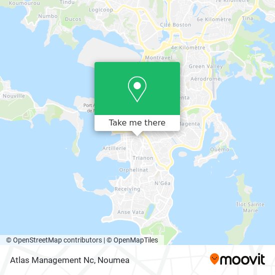 Atlas Management Nc map