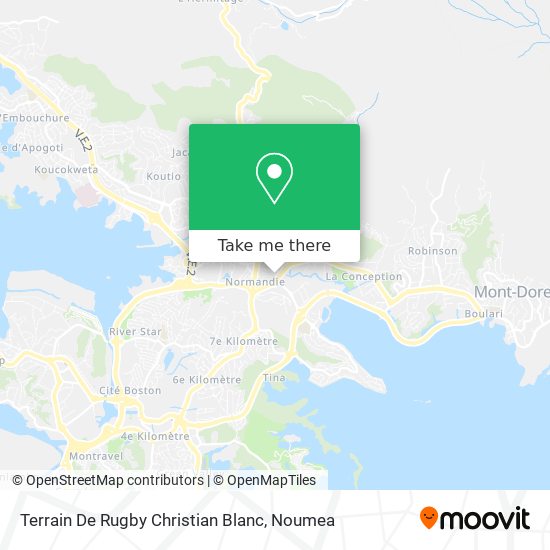 Terrain De Rugby Christian Blanc map