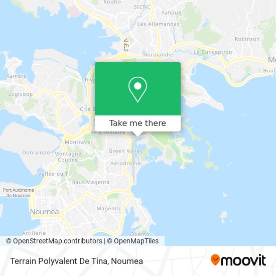 Terrain Polyvalent De Tina map