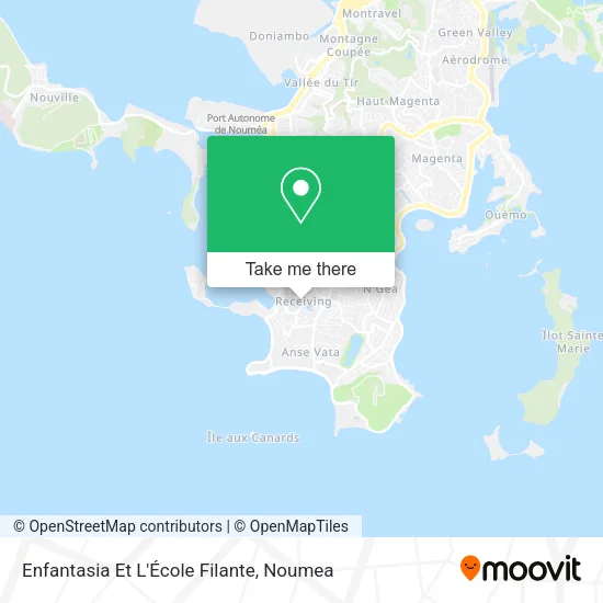 Enfantasia Et L'École Filante map