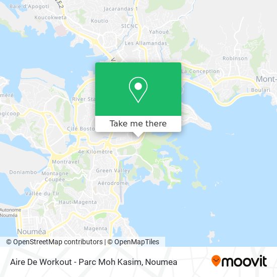 Aire De Workout - Parc Moh Kasim map