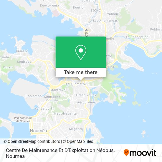 Centre De Maintenance Et D’Exploitation Néobus map