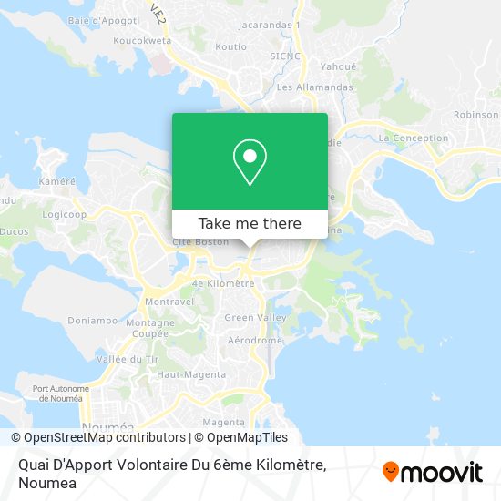 Quai D'Apport Volontaire Du 6ème Kilomètre map