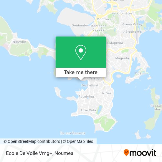 Ecole De Voile Vmg+ map