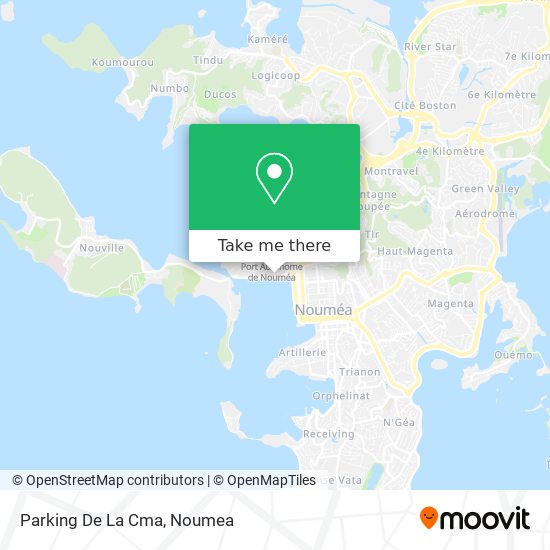 Parking De La Cma map