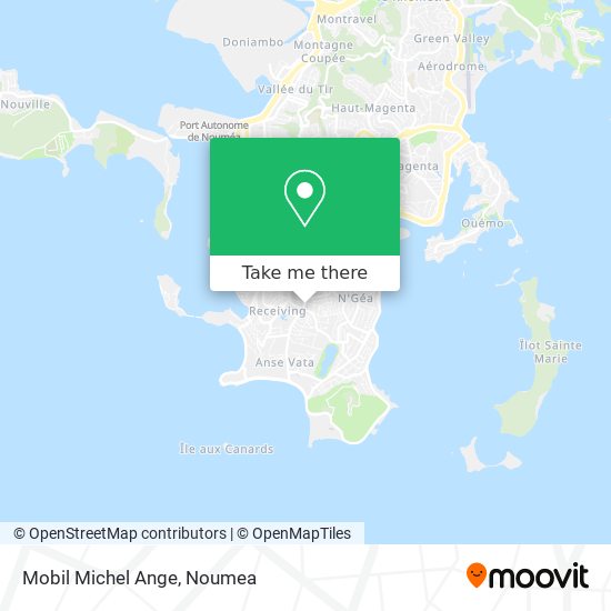Mobil Michel Ange map