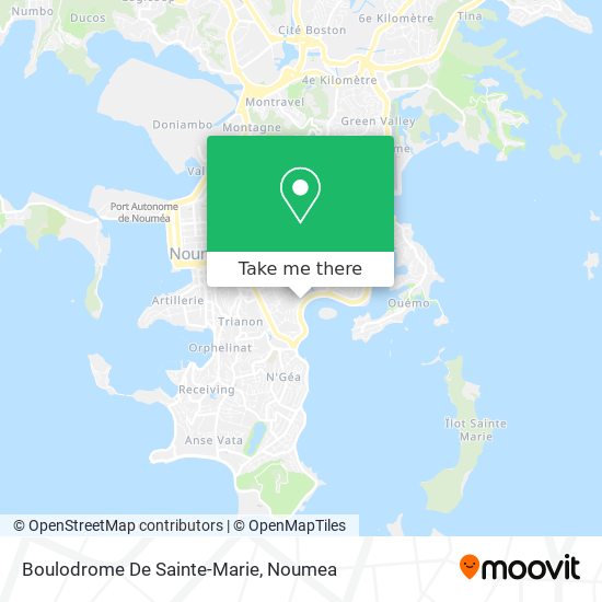 Boulodrome De Sainte-Marie map