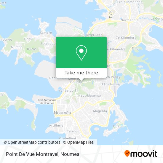 Point De Vue Montravel map