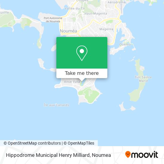 Hippodrome Municipal Henry Milliard map
