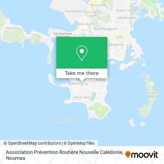 Association Prévention Routière Nouvelle Calédonie map