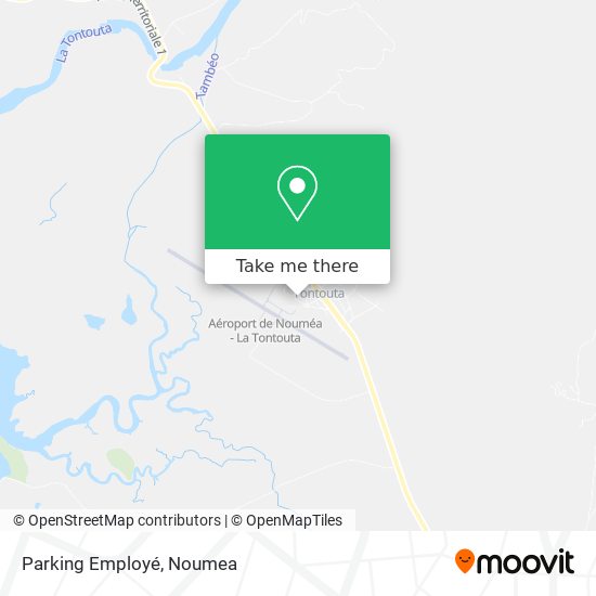 Parking Employé map