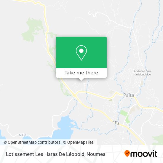 Lotissement Les Haras De Léopold map