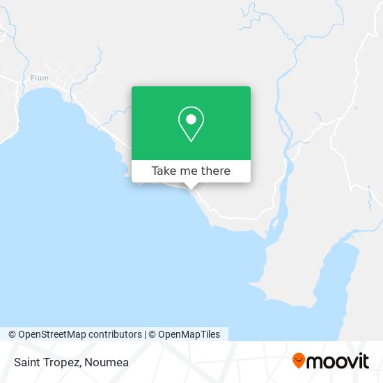 Saint Tropez map