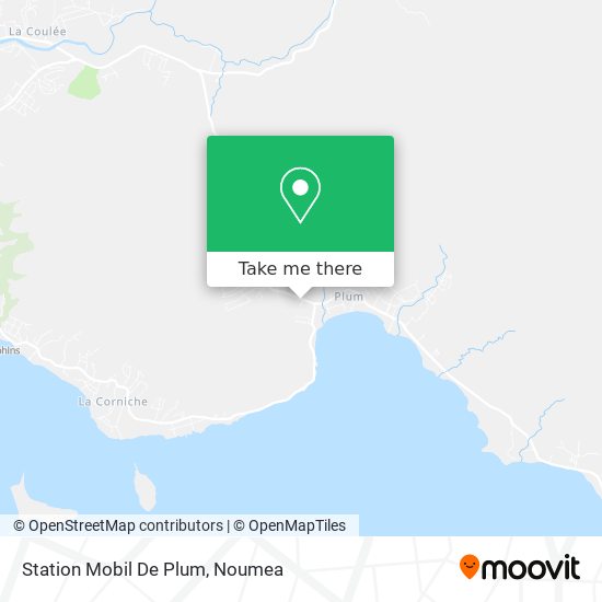 Station Mobil De Plum map