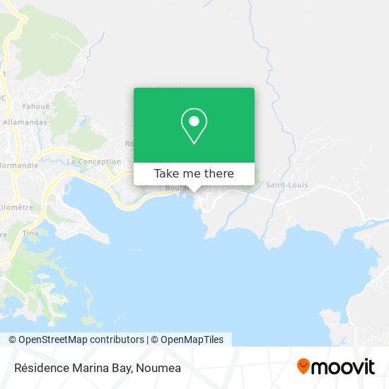 Résidence Marina Bay map