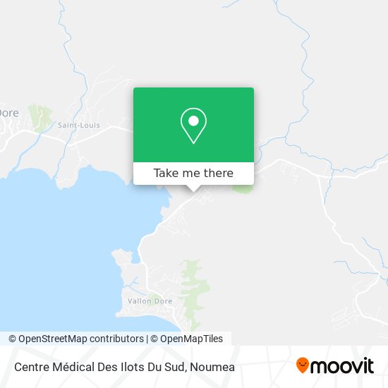 Centre Médical Des Ilots Du Sud map