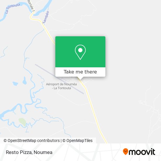 Resto Pizza map