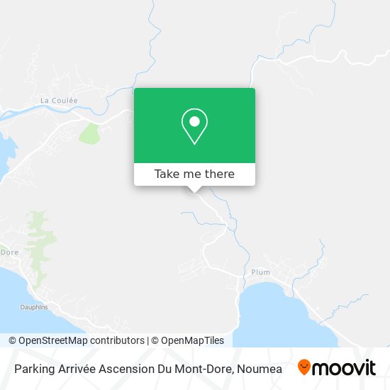 Parking Arrivée Ascension Du Mont-Dore map
