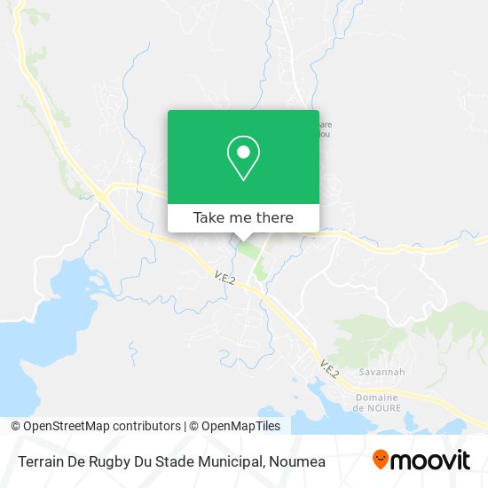Terrain De Rugby Du Stade Municipal map