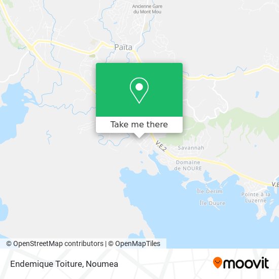 Endemique Toiture map