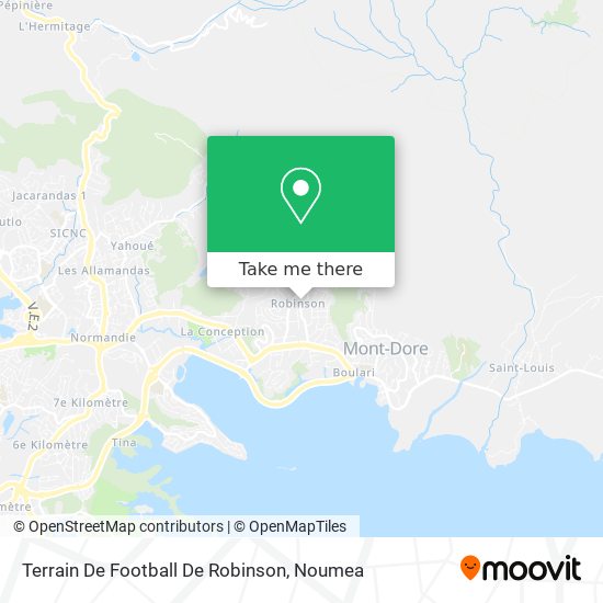 Terrain De Football De Robinson map