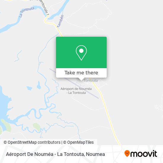 Aéroport De Nouméa - La Tontouta map